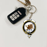 Leslie Crest Keychain